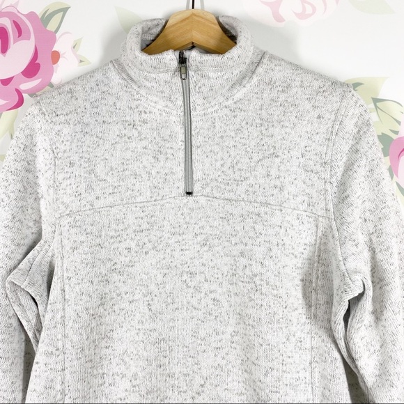 Thread & Supply Gray Quarter Zip Pullover Jacket M - Picture 2 of 11